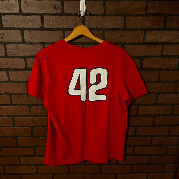 Nike Phillies Jackie Robinson #42 Large T-Shirt. ⚾️🏟️ - Picture 3 of 3